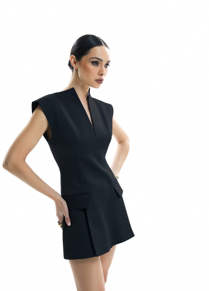 Marwari Black Dress