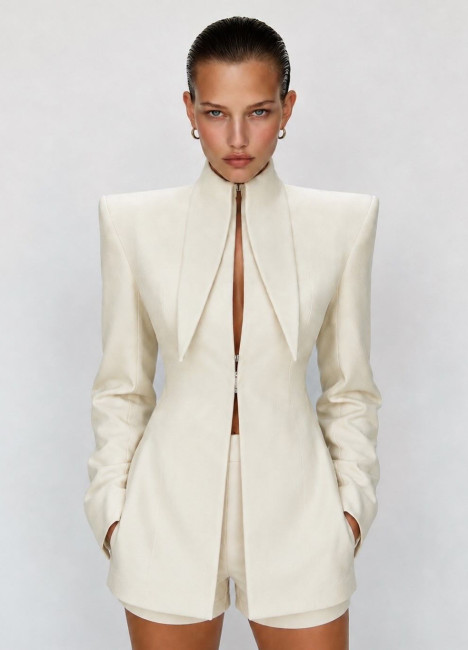 Roy Roger Suit Set White